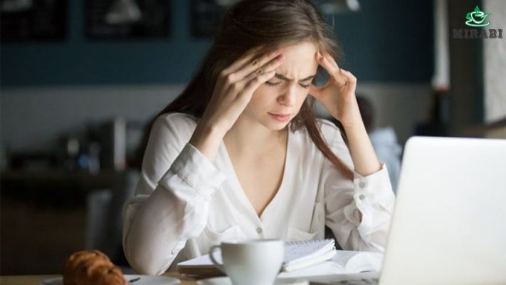 bị say cà phê